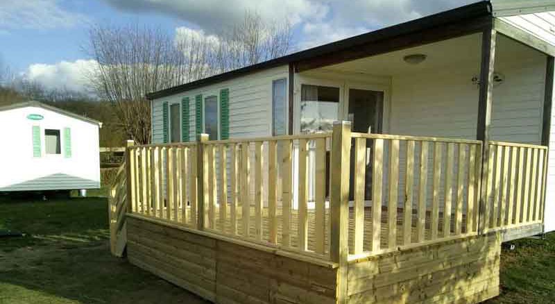 Mobil-Home Terrasse