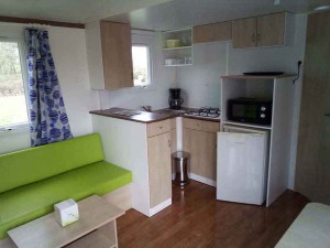 Mobil-home - Séjour