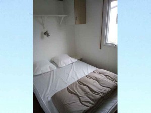Mobil-home - Chambre lit double