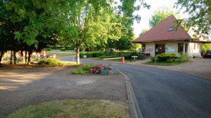 Accueil du camping les chênes